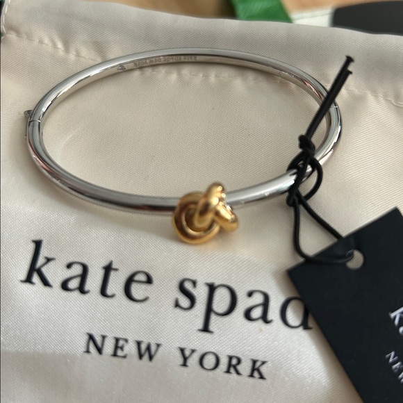 Kate Spade Silver Bracelet with Gold Accent - Picture 1 of 3
